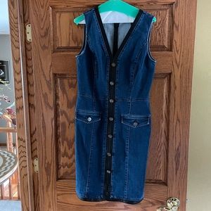 White House Black Market Denim dress